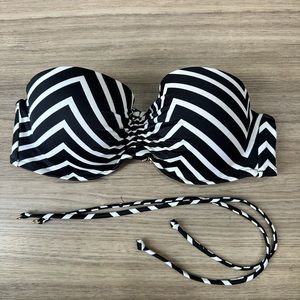 Victoria Secret bandeau bikini top with underwire